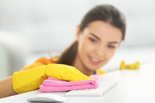Deep carpet cleaning treatment in a Hampton Wick living room