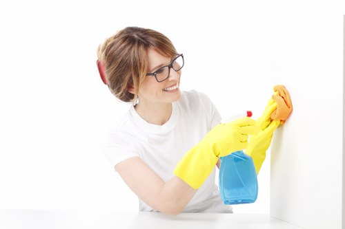 Commercial carpet cleaning service in Hampton Wick office space